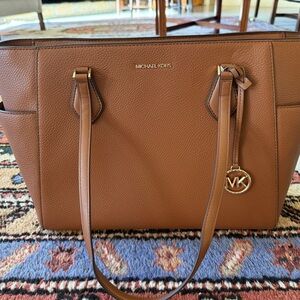 Michael Kors Brown Leather Tote